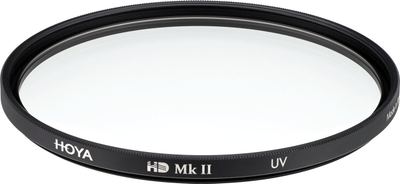 Filtër UV Hoya HD II, 82mm, kundra reflektimeve, i zi