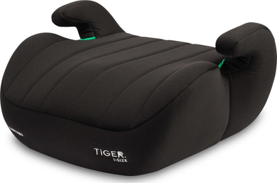 Sedilje makine TIGER i-Size, 125-150 cm, booster, e zezë