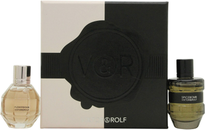 Set parfumi Viktor & Rolf Flowerbomb dhe Spicebomb, duo mini, 2x7ml