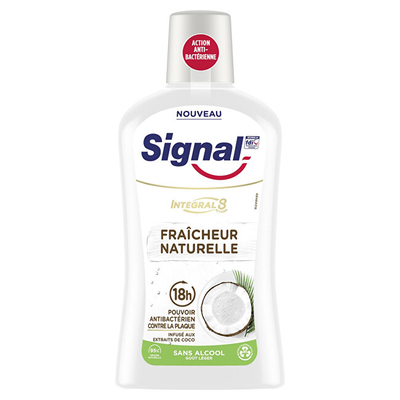 Ujë pastrues për gojë Signal Nature Elements Kokos, 500 ml