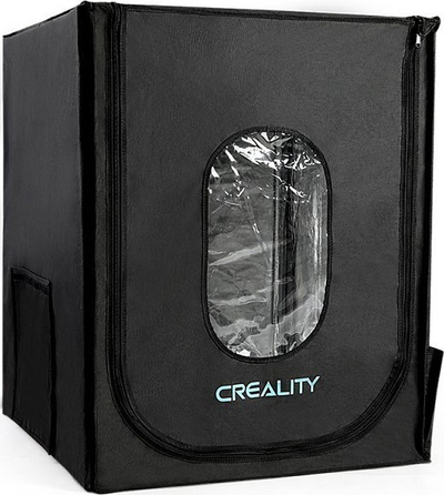 Çadër-mbulesë për printer 3D Creality, 700x750x900mm, me izolim termik, e zezë
