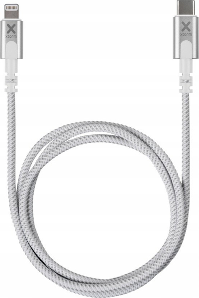Kabllo karikimi Xtorm CX2030, USB C me Lightning, 1 m, e bardhë
