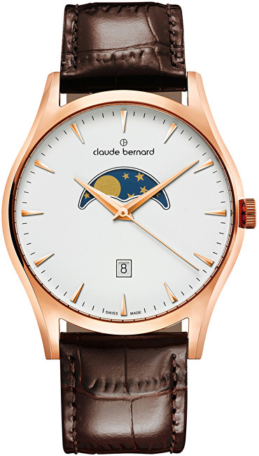 Orë dore Claude Bernard Moonphase 79010 37R BIR