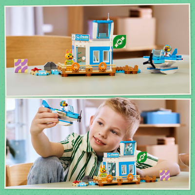 Set lodrash LEGO Animal Crossing Dodo Airlines Airport 77051, 292 copa, 7+ vjeç, shumëngjyrësh