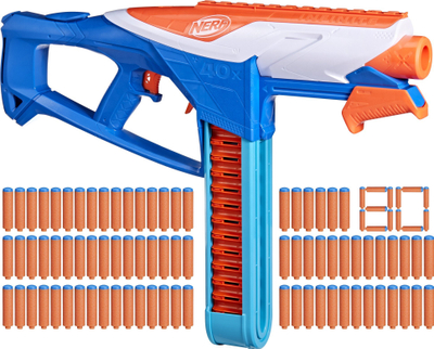 Lodër blaster Nerf N Series Infinite, 80 darts, pump action, shumëngjyrësh