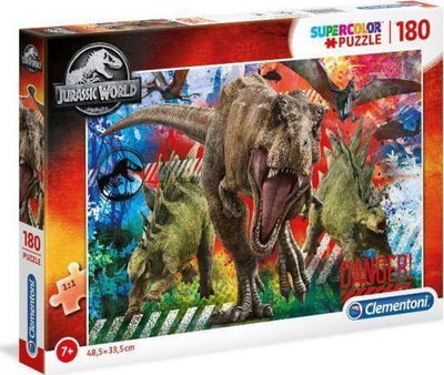 Puzzle Clementoni Jurassic World 29106, 180 elemente