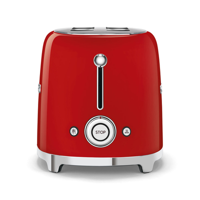 Thekëse buke SMEG 50's Style TSF01RDEU, 950 W, 2 copë, e kuqe