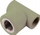 Tee PPR femër 20mm x 1/2", plastike, gri