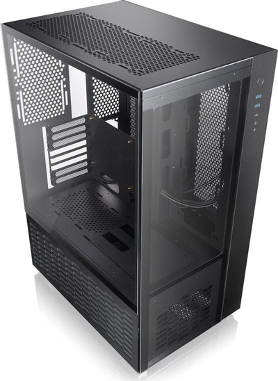Kasë Raijintek PAEAN Premium, e zezë, Midi Tower