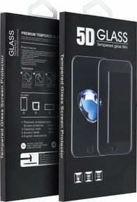 Mbrotës ekrani Partner Telecom 5D Full Glue për Samsung Galaxy A56 5G, xham i temperuar, i zi