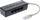 Ndajës telefoni InLine 4-way, RJ45 plug në 4x RJ45 portë, i zi