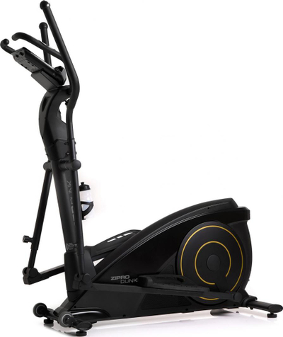 Biçikletë eliptike elektro-magnetike Zipro Dunk Gold, iConsole+, e zezë / artë