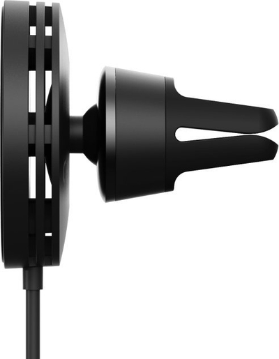 Mbajtëse makine me karikim wireless Iottie Velox Qi2, 15W, MagSafe, e zezë