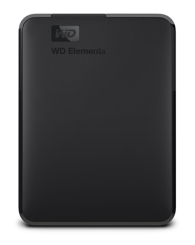 Hard disk i jashtëm Western Digital Elements Portable, 2TB, 2.5", USB 3.2, i zi