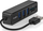 USB разводник Нedis 5 порти, USB 2.0, читач SD MicroSD, црн