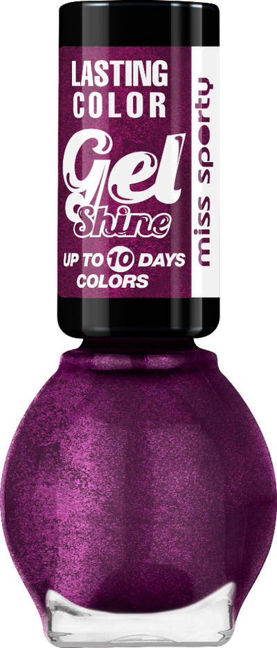 Llak thonjsh Miss Sporty Lasting Color Gel Shine 568, 7ml, vjollcë me shkëlqim