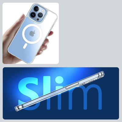 Mbulesë telefoni Tech-Protect Magmat MagSafe, për iPhone 12 12 Pro, transparente