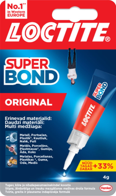 Супер лепак Henkel Loctite Super Attak, 3g, транспарентен