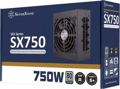 Burim energjie SilverStone SX750 Platinum SST-SX750-PT v1.1 SFX, 750W