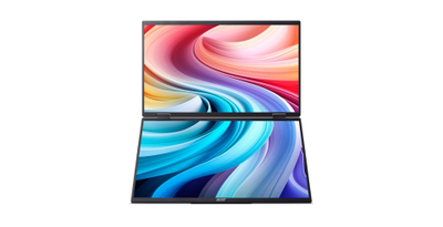Пренослив монитор Acer PD3 PD163Q, 15.6\" FHD, два екрани, црн
