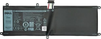 Bateri laptopi Dell 51Wh, 4 qeliza, Li Ion, e zezë