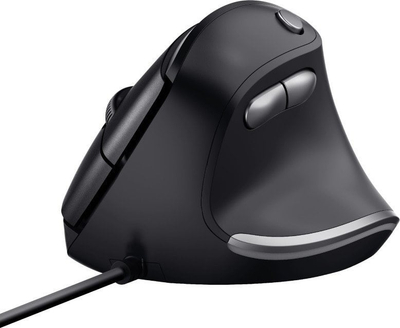 Maus Trust Ergo, me kabllo, USB, i zi