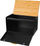 Kuti buke Brunbeste Bread Bin BB-2707, çelik inox, kapak bambu, e zezë