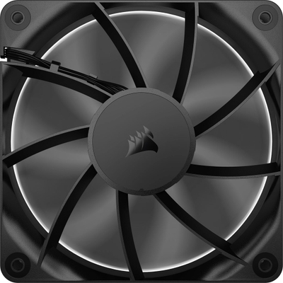 Ventilatorë për kasë CORSAIR RS120, set 3x120mm, PWM, të zinj