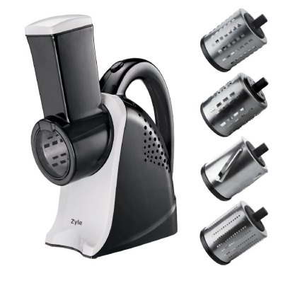 Prerëse elektrike perimesh Zyle ZY750SB, 200W, 4 tehe çeliku inox, e zezë