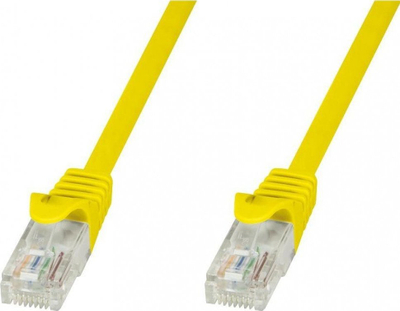 Kabllo rrjeti Techly Cat5e UTP, 1.5m, CCA, e verdhë