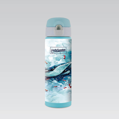 Termos Maestro MR-1634-A, 400ml, çelik inox, gri