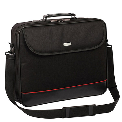Çantë dore për laptop Modecom MARK, 15.6", e zezë / e kuqe
