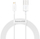 Kabllo BASEUS Superior Series USB-A - Lightning, 2.4A, 2m, e bardhë