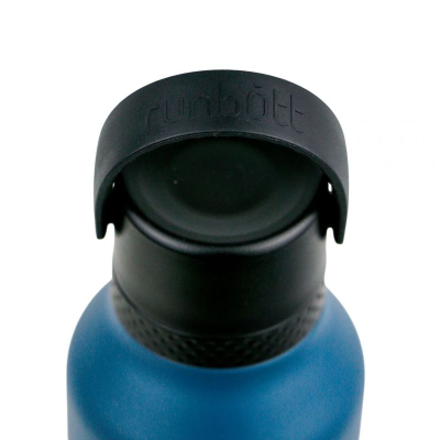 Shishe termike Runbott FC Barcelona, 600ml, çelik inox, blu navy
