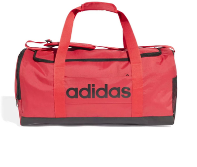 Çantë sportive Adidas Linear Duffel M IN6118, gati 40L, me rrip krahut, e kuqe