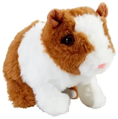 Lodër interaktive Happy Pets Guinea Pig, me lëvizje, për kalamaj 3+