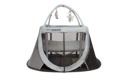 Hark lodrash AeroMoov Travel Cot, edicioni 2022, gri Rock, gri