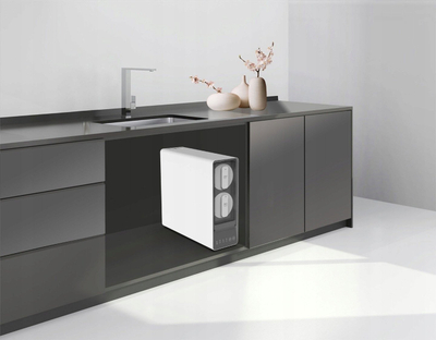 Sistem osmozë e kundërt Klarwod RO BOX UX6, 800 GPD, tankless, i bardhë