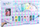Set kreativ Nice Rainbow Cream 48520, 8 ngjyra, me gjëra për zbukurim, shumëngjyrësh