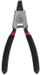 Клешти Haushalt Bent Expanded Circlip, 125mm, црни