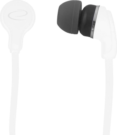 Kufje in ear Esperanza Neon EH147W, stereo, të bardha