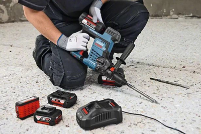 Bateri për vegla Bosch GBA, 36V, 6.0Ah, e zezë