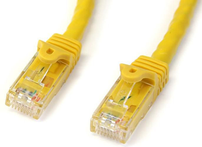 Kabllo rrjeti StarTech.com CAT6, 15m, Gigabit Ethernet, e verdhë