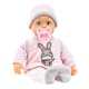 Kukull bebe Bayer Sweet Baby Rosa, 38 cm, me biberon, rozë