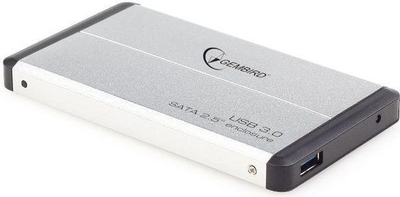 Gembird USB 3.0 Надворешно Куќиште за 2.5'' SATA HDD, Silver