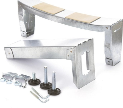 Këmbë vaska Koller Pool AO5EROS30, set 4 copë, metal krom