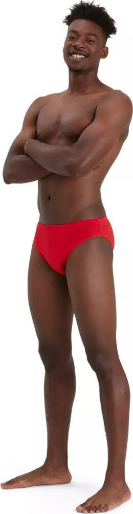 Rroba banje për burra Speedo Eco Endurance+ 7 cm, thahet shpejt, e kuqe