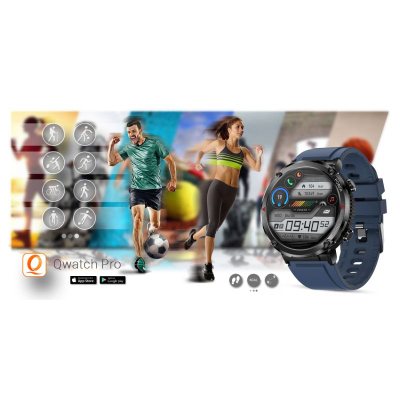 Ora e zgjuar Gravity GT21 5, ekran 1.6", Bluetooth 5.0, blu e errët (navy)