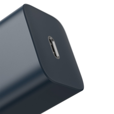 Karikues Baseus Super Si CCSUP-B03, 1x USB-C 3A, me kabllo, blu i errët