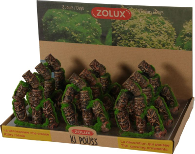 Dekor akuariumi Zolux KIPOUSS Totem, 3 kolona, fara bime ujore